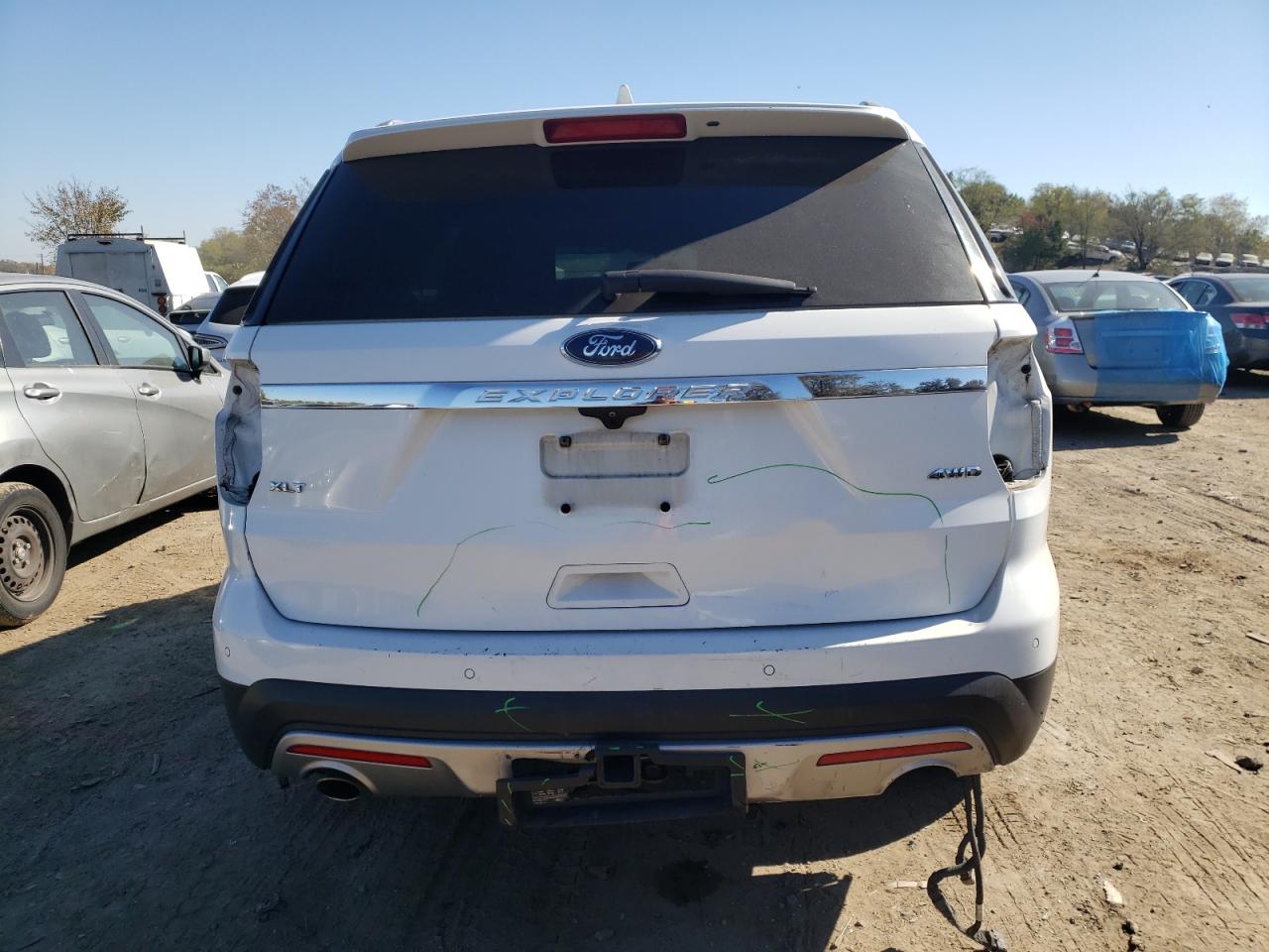 2017 Ford Explorer Xlt VIN: 1FM5K8D89HGA08353 Lot: 77222134