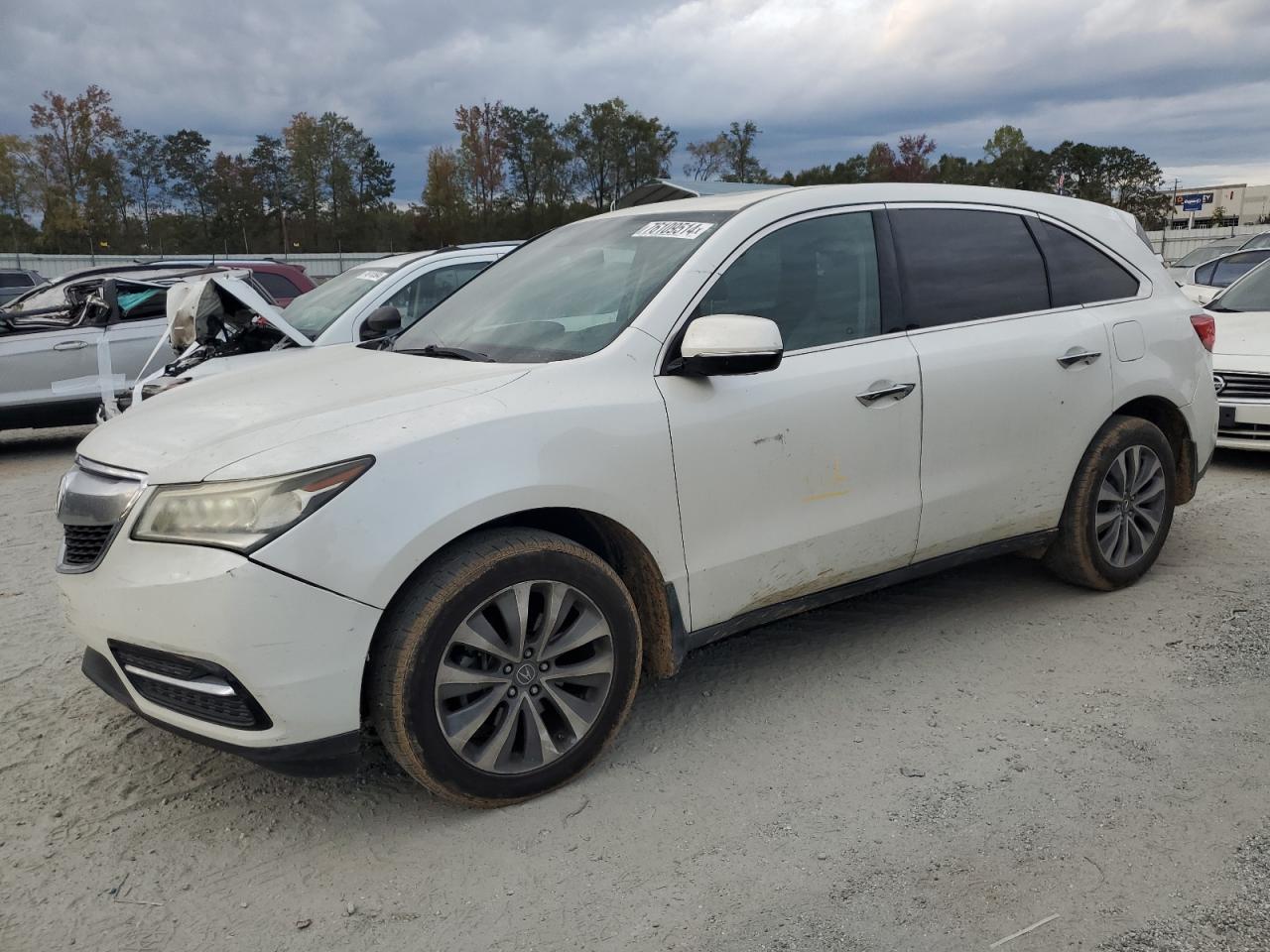 VIN 5FRYD4H44FB007676 2015 ACURA MDX no.1