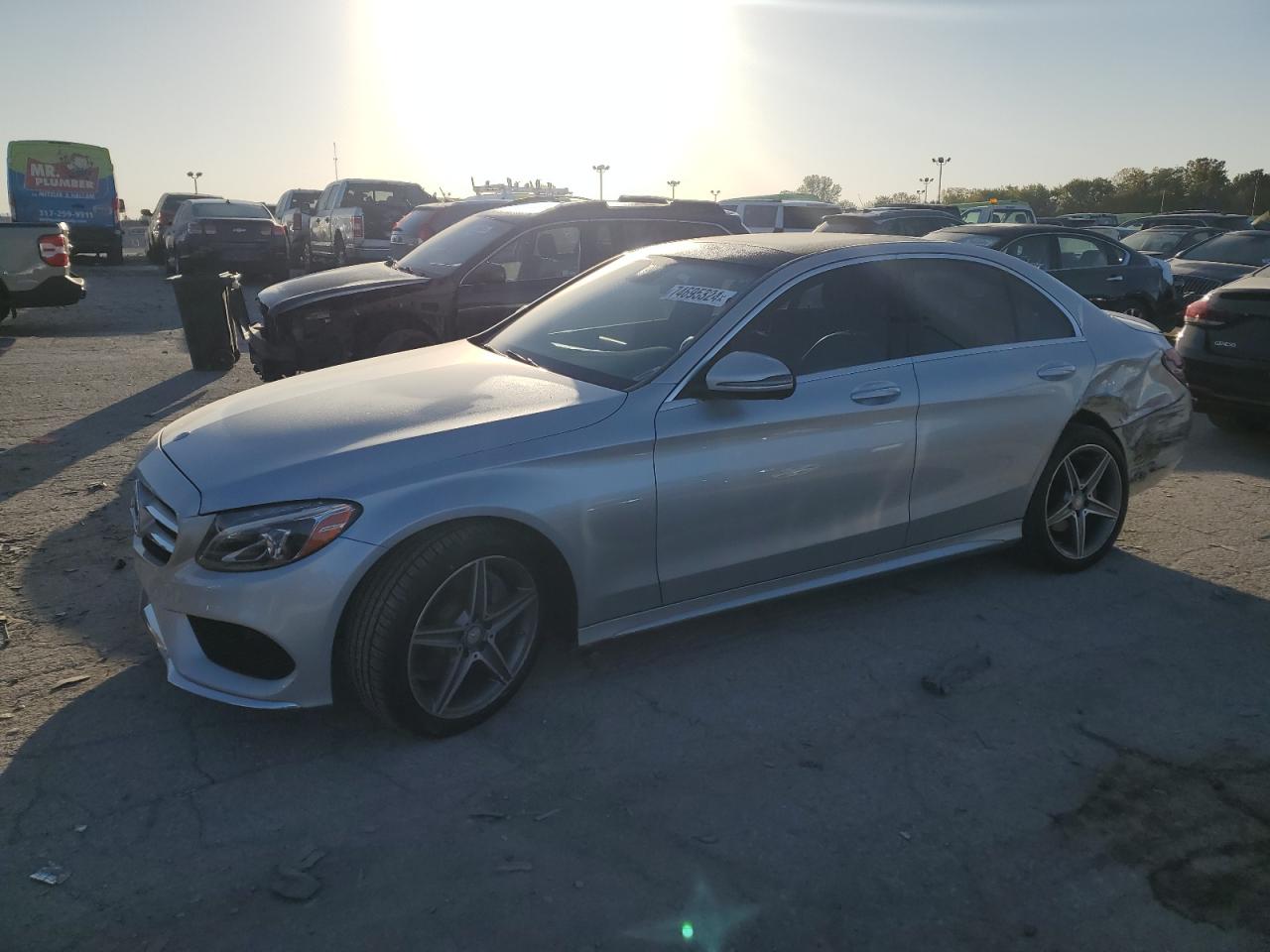 VIN 55SWF4KB7GU134979 2016 MERCEDES-BENZ C-CLASS no.1