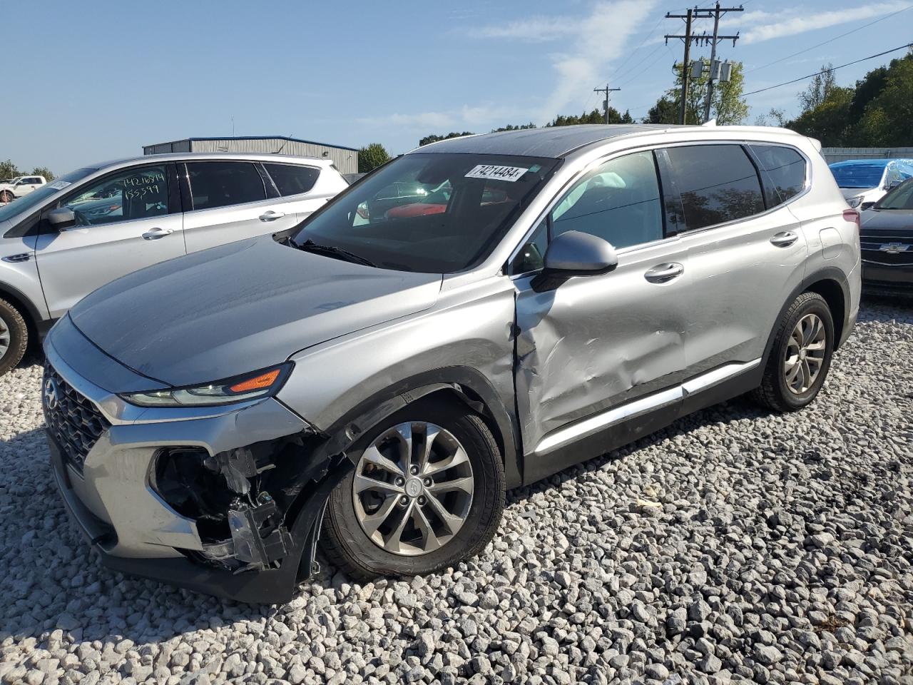 2020 Hyundai Santa Fe Sel VIN: 5NMS3CAD1LH242805 Lot: 74214484