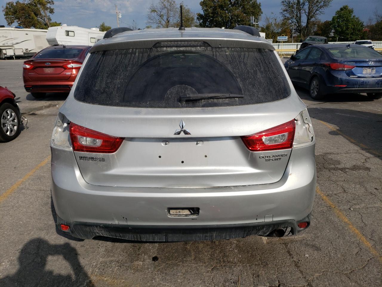 2013 Mitsubishi Outlander Sport Es VIN: 4A4AP3AU8DE006567 Lot: 74958704