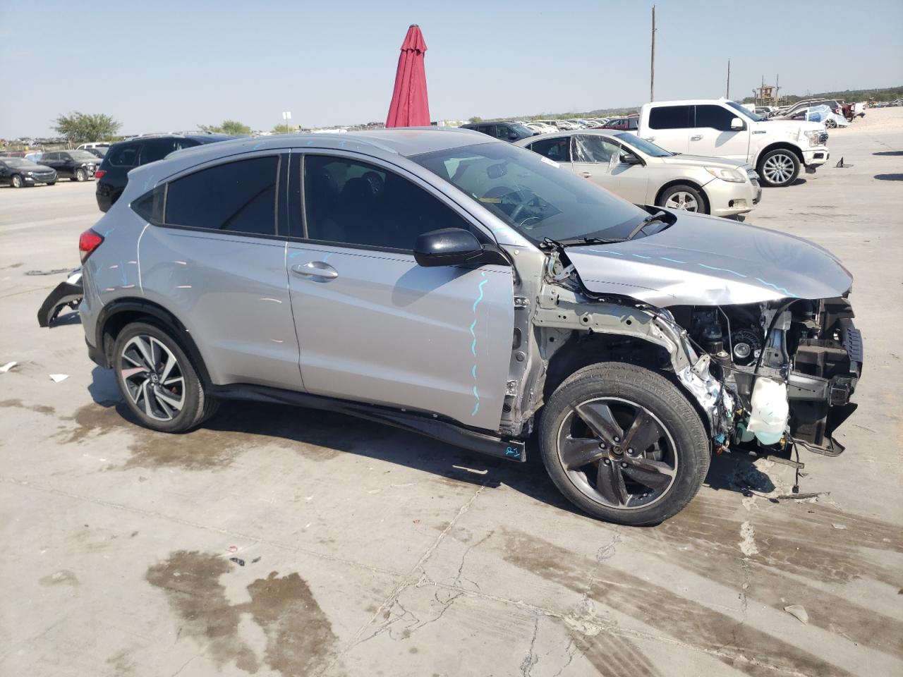 VIN 3CZRU5H12KG713027 2019 HONDA HR-V no.4