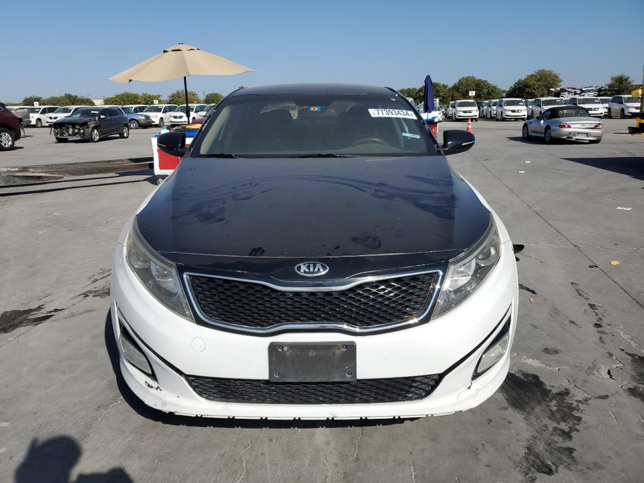 2015 Kia Optima Lx VIN: 5XXGM4A70FG437753 Lot: 77393434