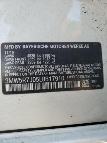 3MW5R7J05L8B17910 BMW 3 Series 330XI 13