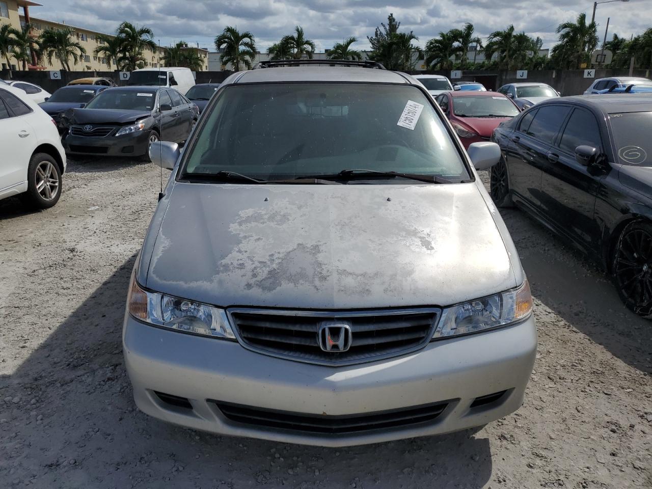 2003 Honda Odyssey Ex VIN: 5FNRL186X3B145291 Lot: 75615074