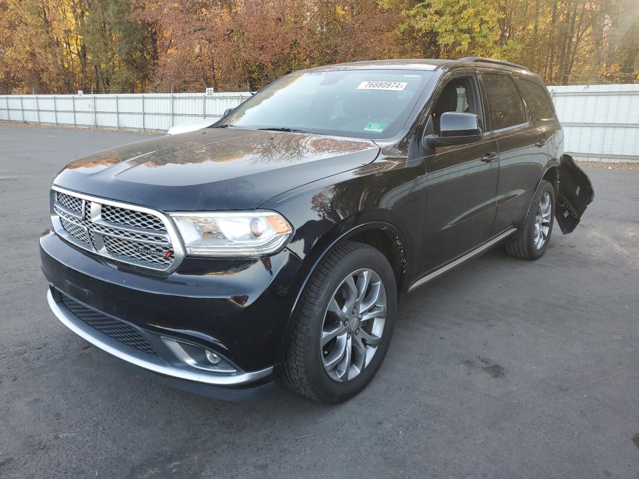 2018 Dodge Durango Sxt VIN: 1C4RDJAG9JC372370 Lot: 76880974