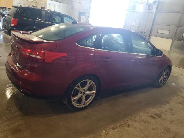 Sedans FORD FOCUS 2016 Red