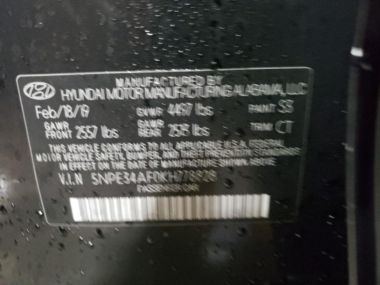 2019 Hyundai Sonata - Image 12