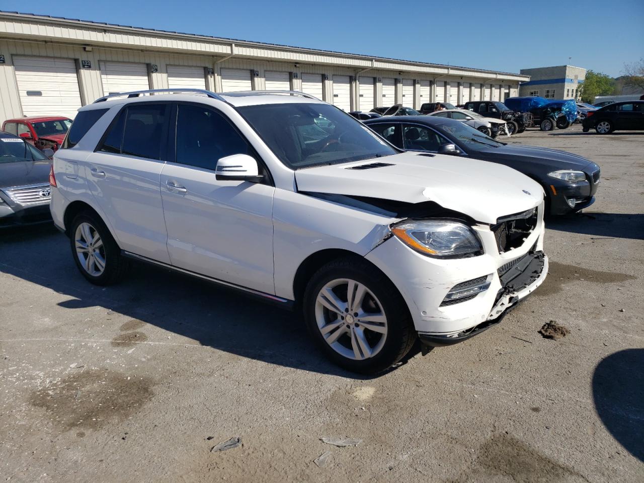 2014 Mercedes-Benz Ml 350 4Matic VIN: 4JGDA5HB4EA294596 Lot: 74401424