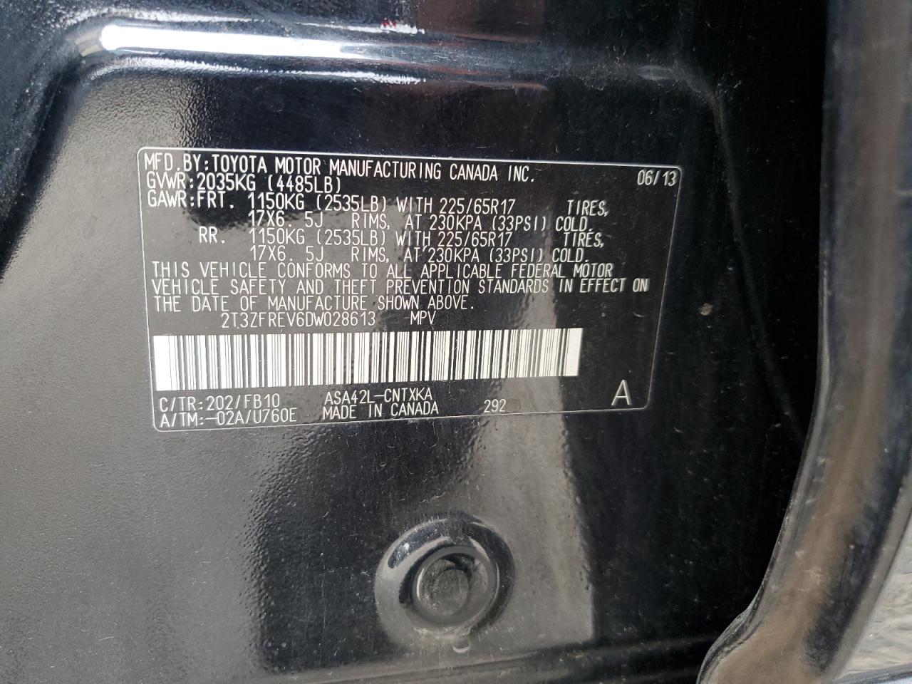2013 Toyota RAV 4 - Image 12