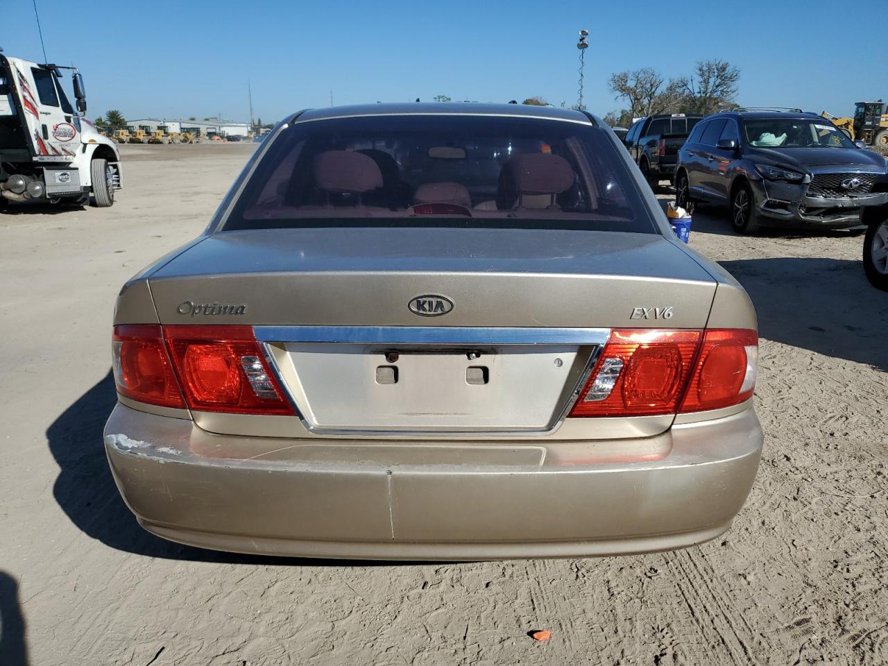 2004 Kia Optima Lx VIN: KNAGD128245353177 Lot: 77480724