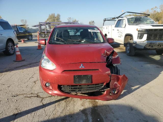 Hatchbacks MITSUBISHI MIRAGE 2015 Czerwony