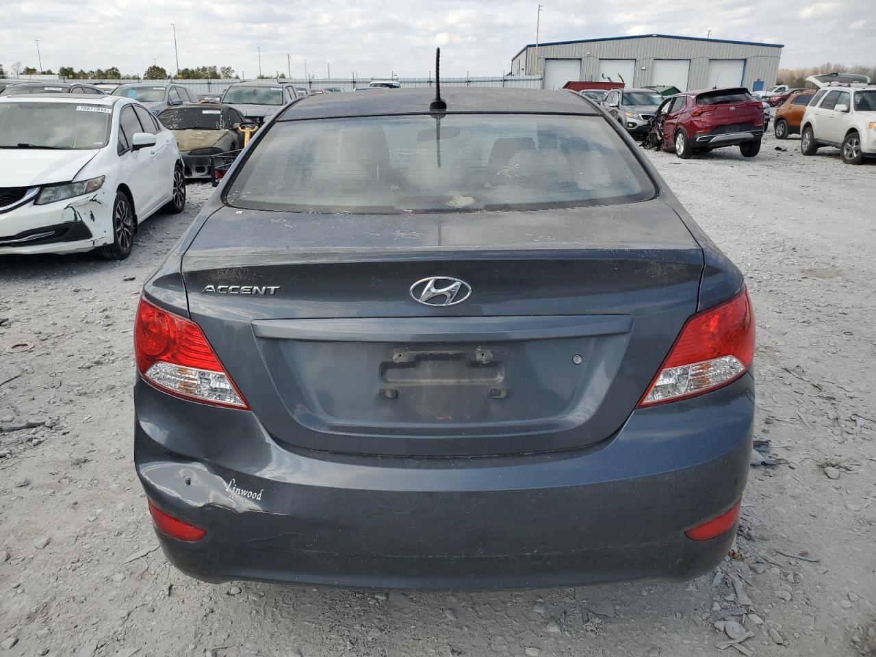 2012 Hyundai Accent Gls VIN: KMHCU4AE9CU227957 Lot: 78623694