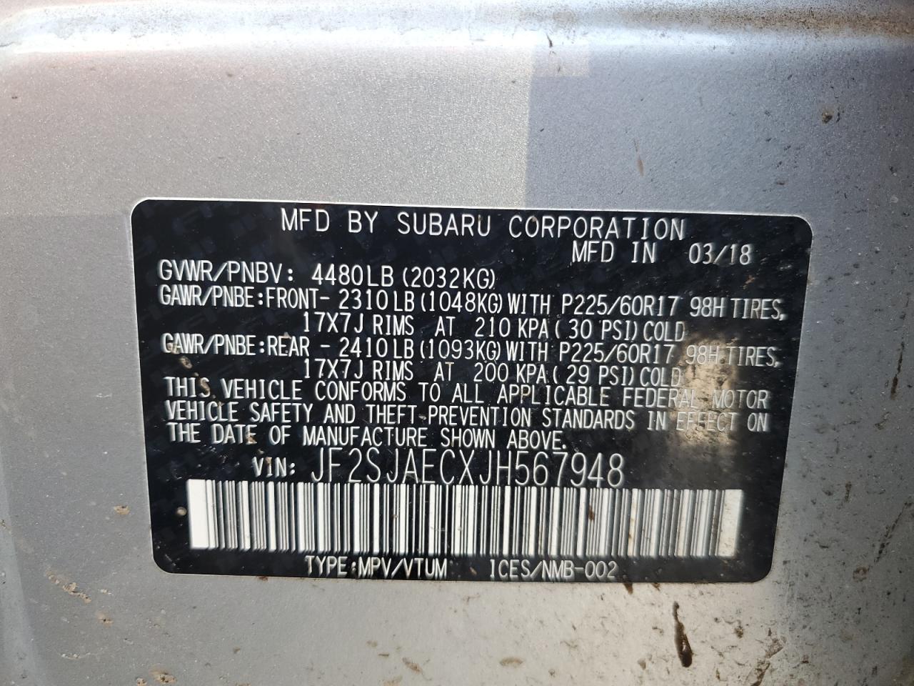 2018 Subaru Forester - Image 13