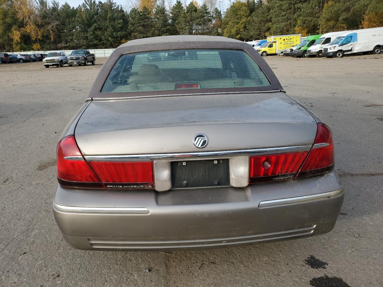 2001 Mercury Grand Marquis Ls VIN: 2MEFM75W71X620155 Lot: 77012504