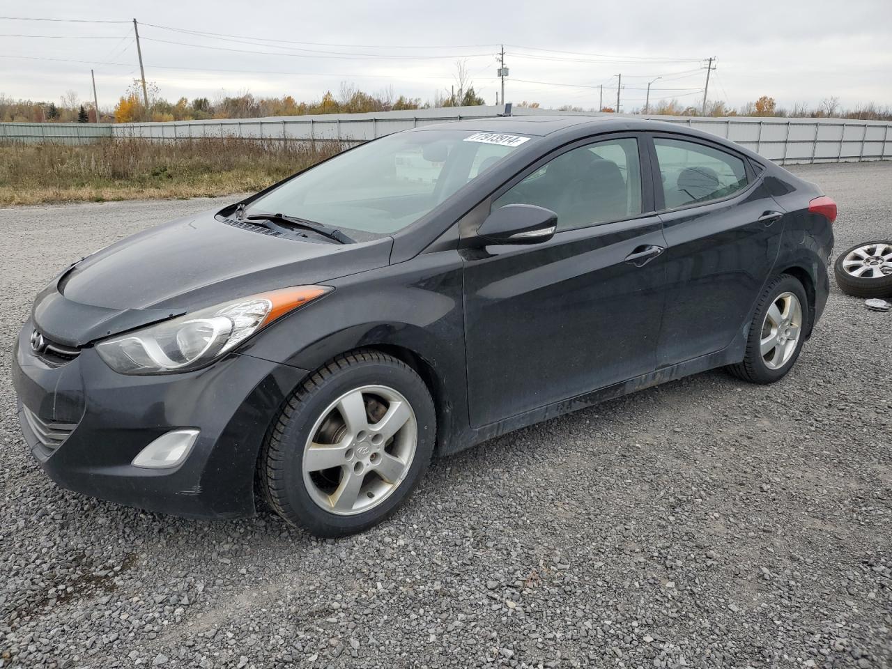 2012 Hyundai Elantra Gls VIN: 5NPDH4AE7CH113592 Lot: 77913914