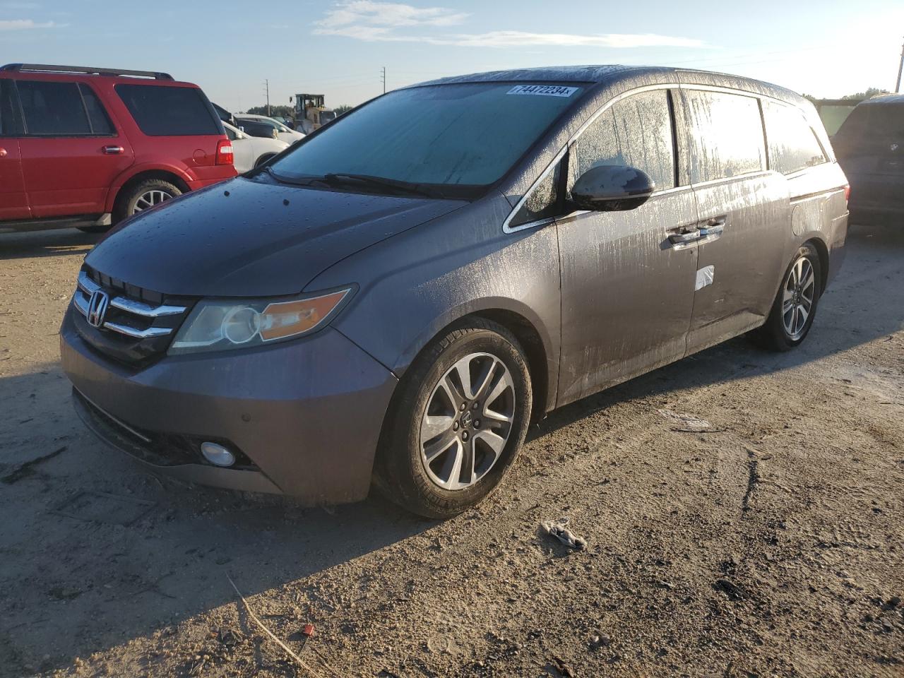 5FNRL5H94FB087863 2015 Honda Odyssey Touring