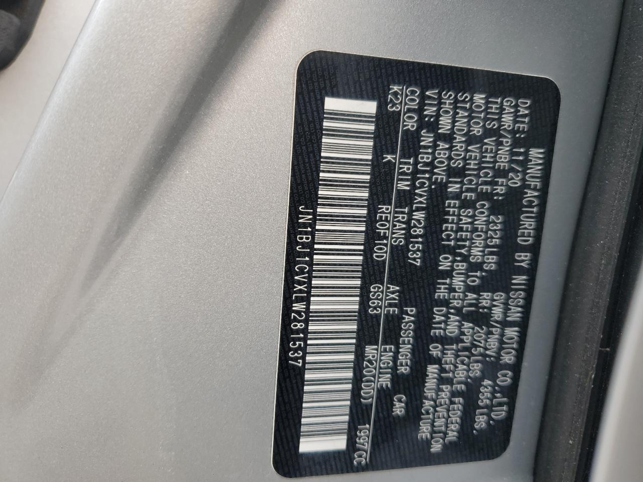 2020 Nissan Rogue - Image 12