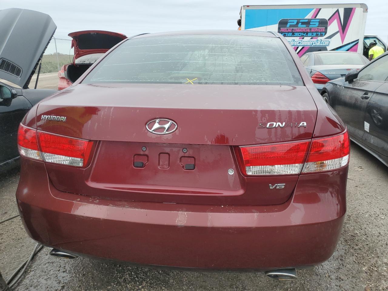 2007 Hyundai Sonata Se VIN: 5NPEU46F47H207484 Lot: 76234474