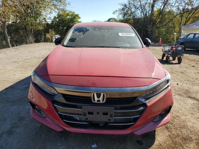  HONDA ACCORD 2021 Красный