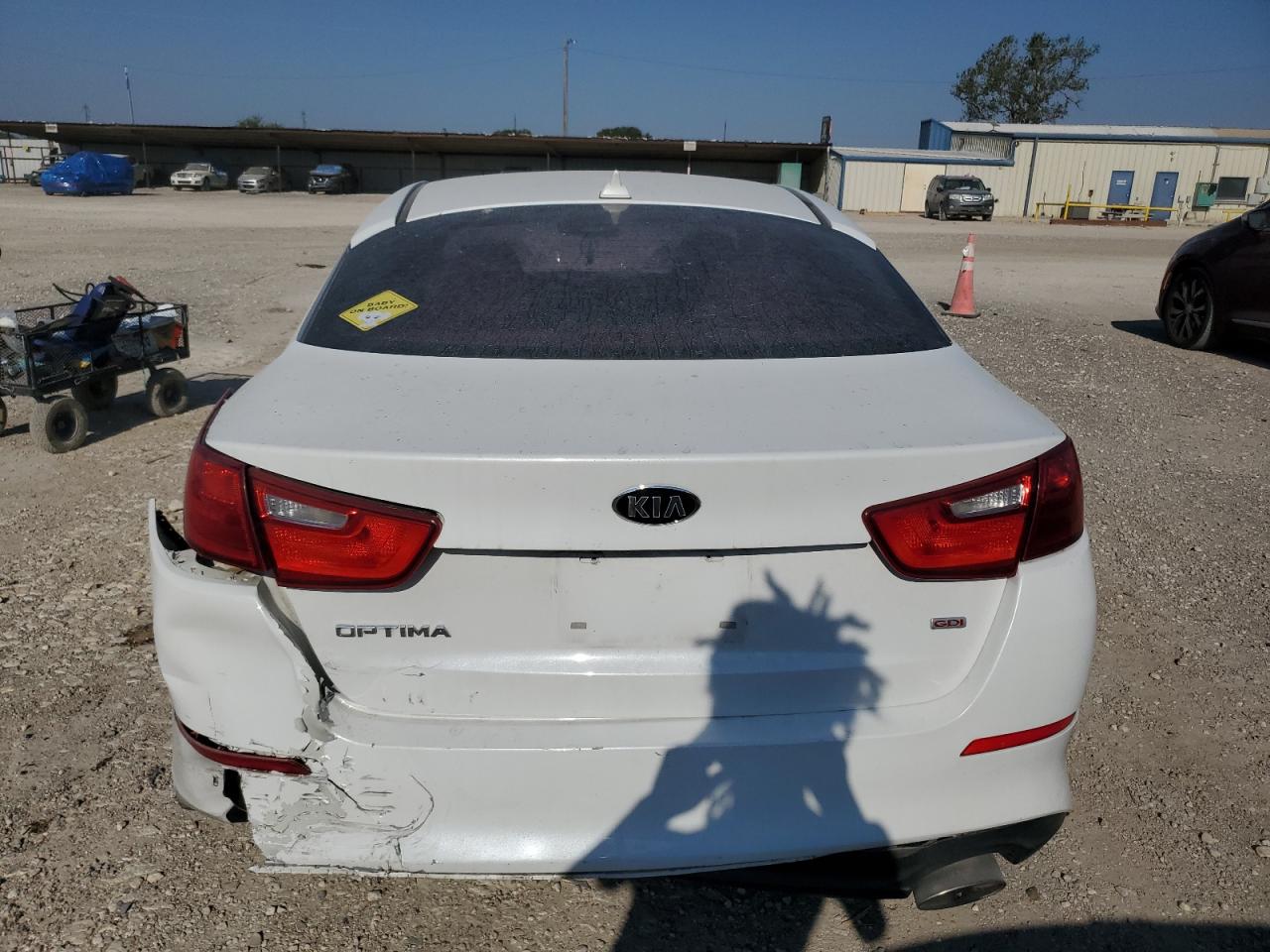 2015 Kia Optima Lx VIN: 5XXGM4A7XFG384818 Lot: 74105944