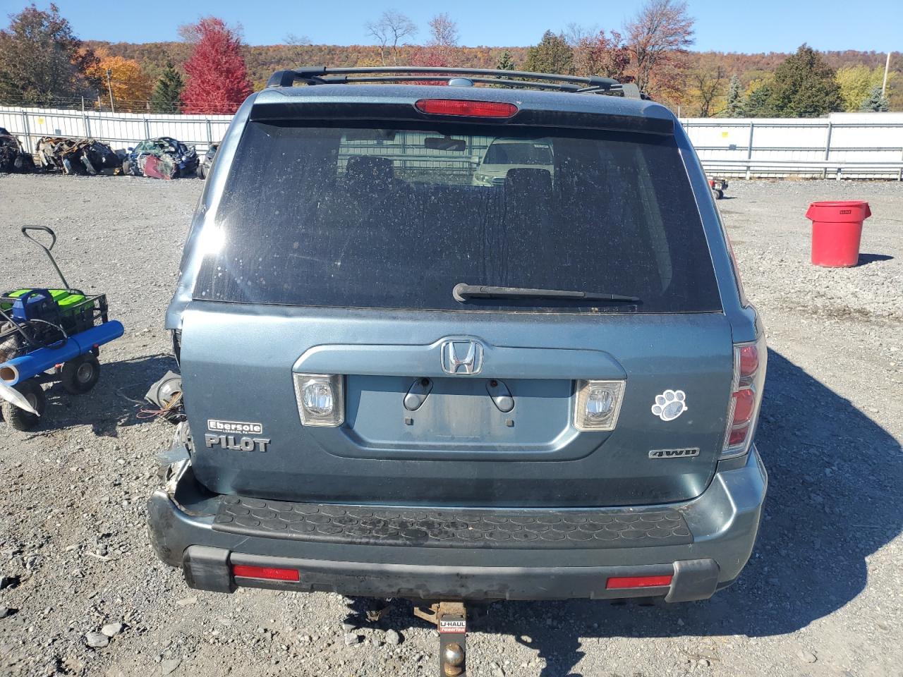 2006 Honda Pilot Ex VIN: 2HKYF18656H562455 Lot: 77467024