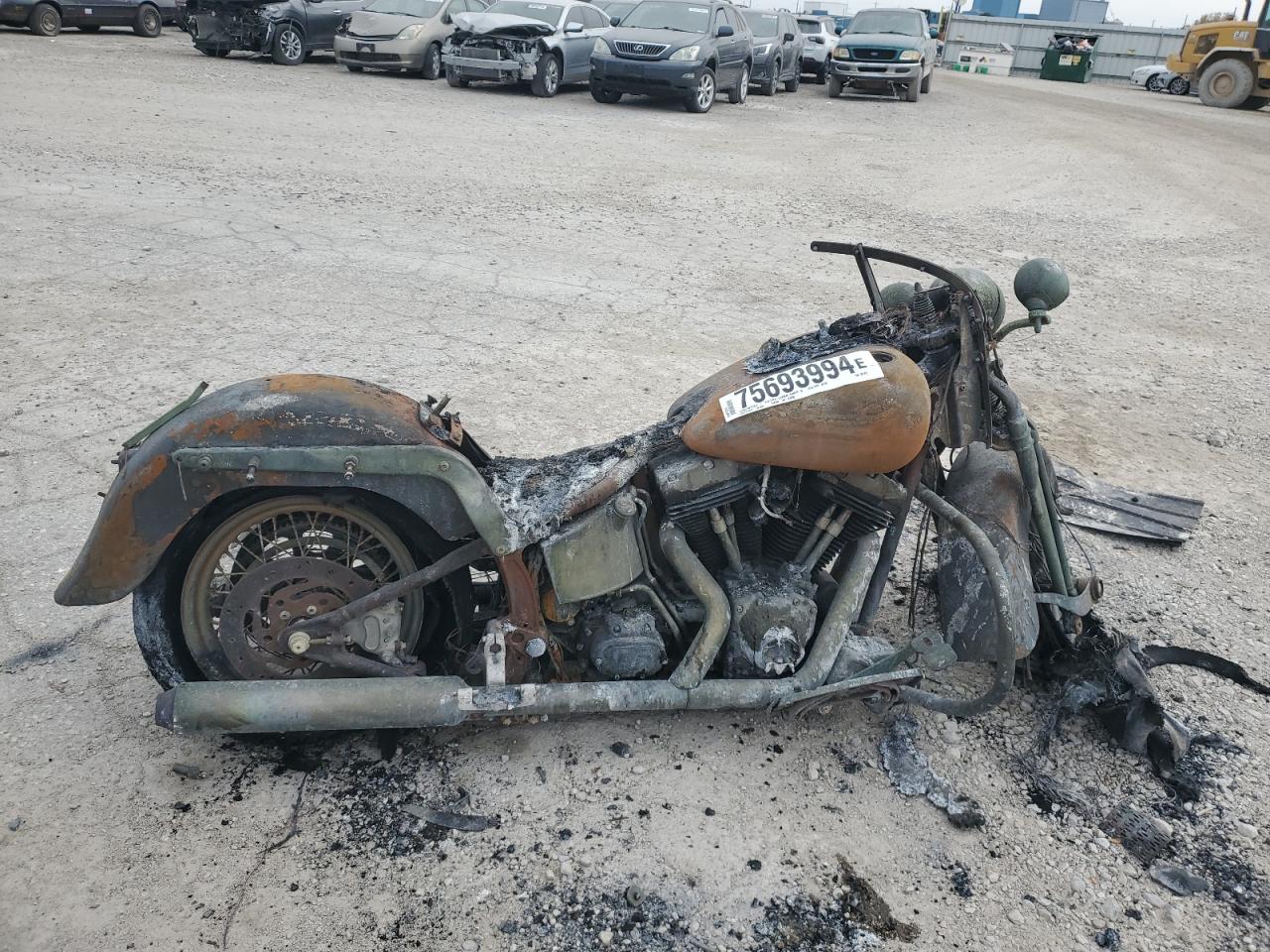 2003 Harley-Davidson Flstsi de vânzare în Des Moines, IA - Burn
