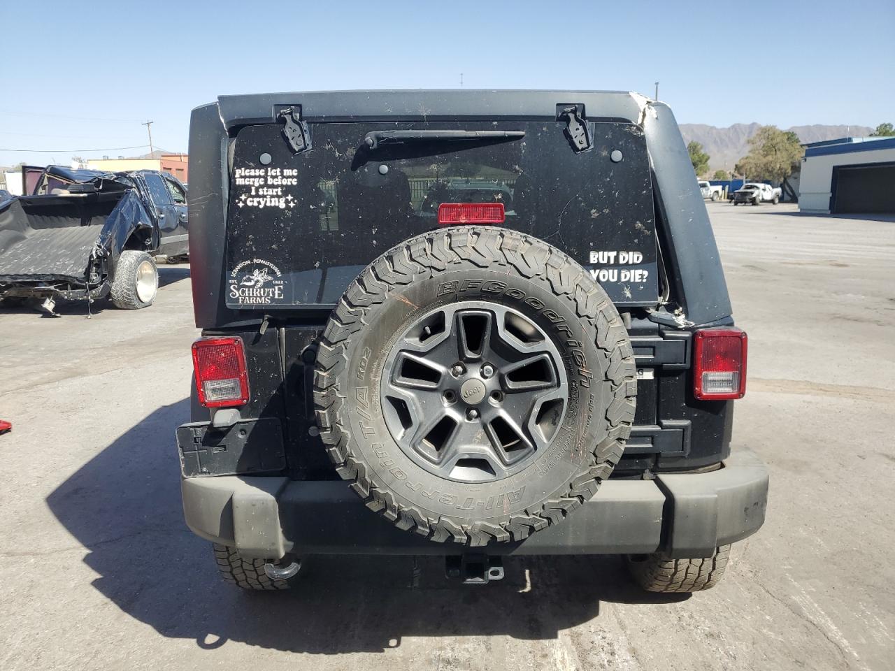 2014 Jeep Wrangler Unlimited Sport VIN: 1C4BJWDG3EL223770 Lot: 74235244