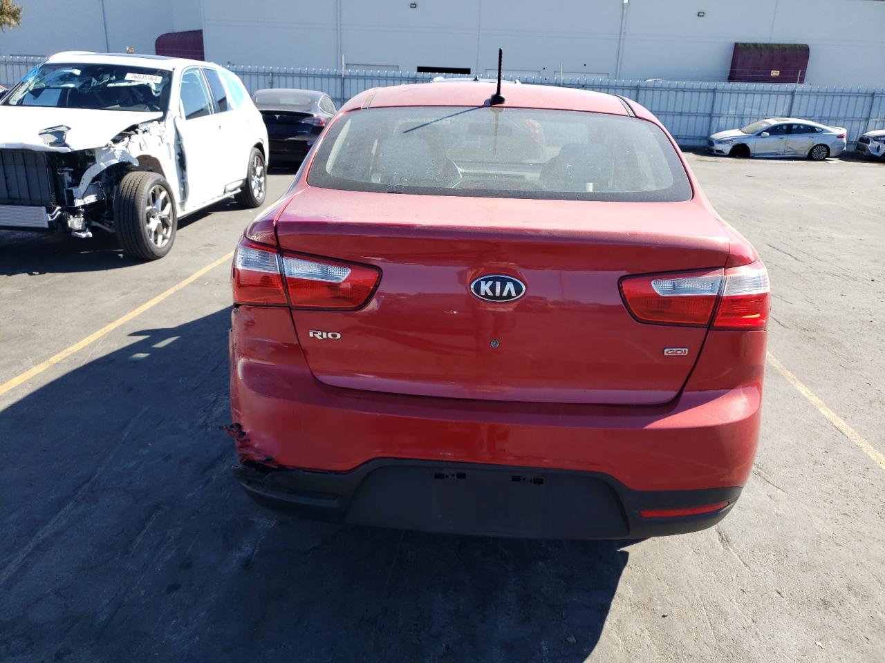 2013 Kia Rio Lx VIN: KNADM4A35D6168223 Lot: 76142224