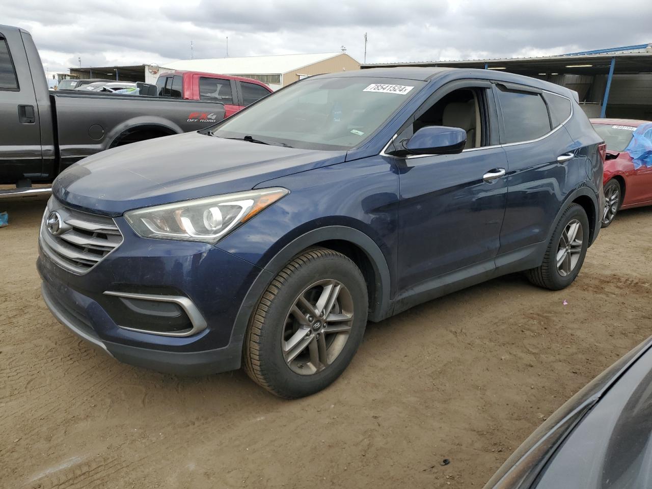 VIN 5XYZTDLB1HG464648 2017 HYUNDAI SANTA FE no.1