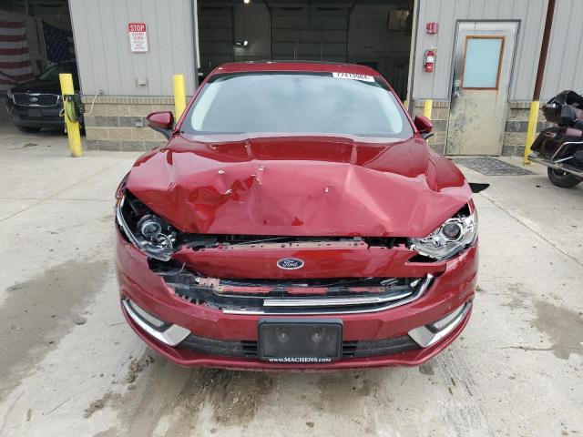  FORD FUSION 2017 Czerwony