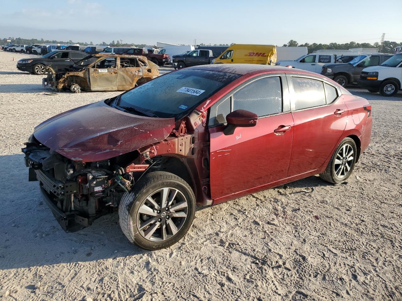 2020 Nissan Versa Sv VIN: 3N1CN8EV7LL904424 Lot: 77841584