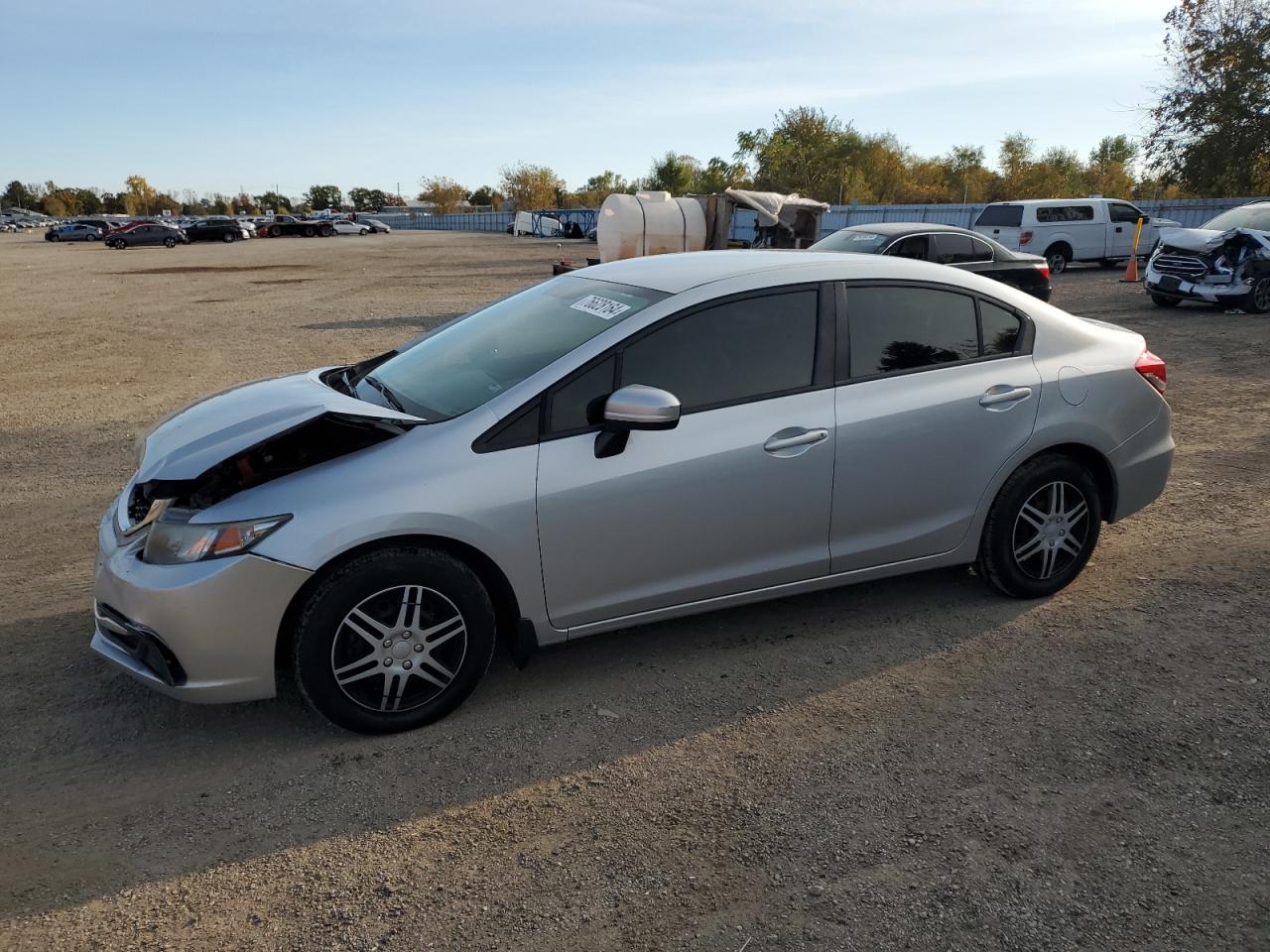 2HGFB2F44FH039027 2015 Honda Civic Lx