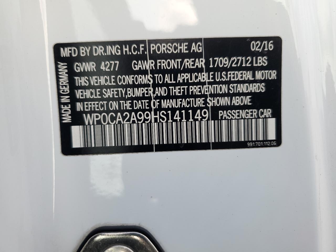 2017 Porsche 911 - Image 15