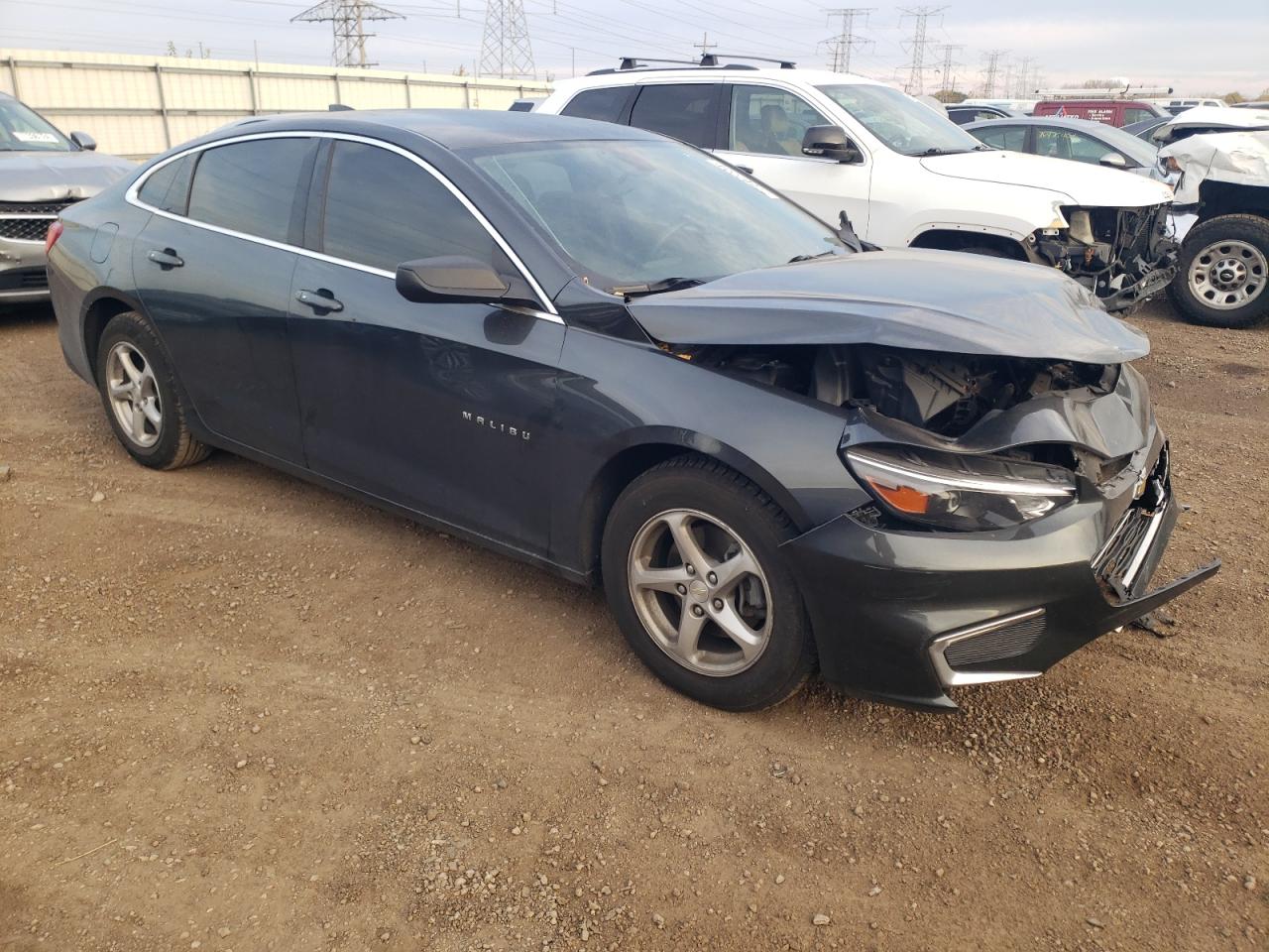 2017 Chevrolet Malibu Ls VIN: 1G1ZB5ST9HF198603 Lot: 77502204