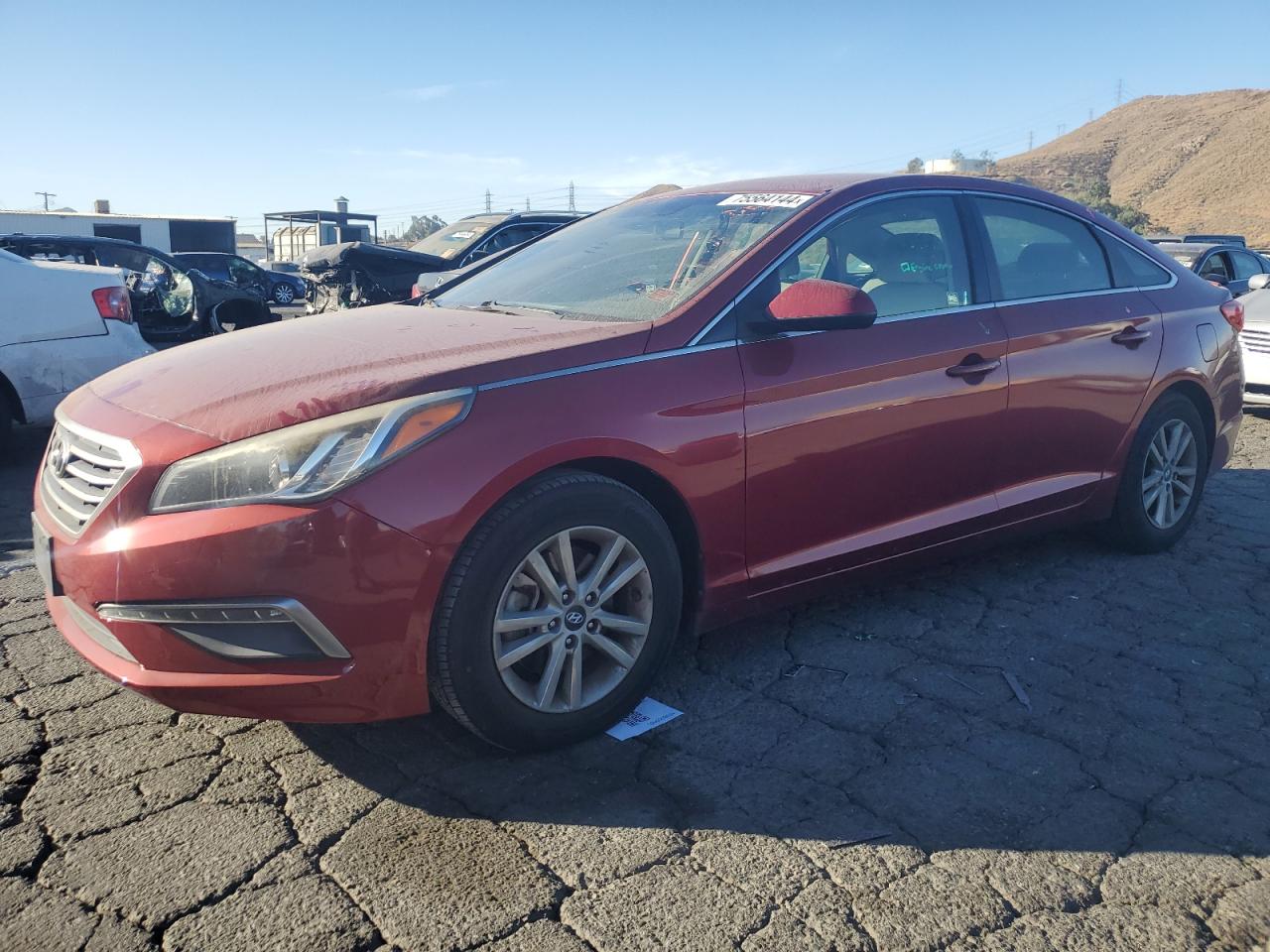 2015 Hyundai Sonata Se VIN: 5NPE24AF3FH049246 Lot: 75564144