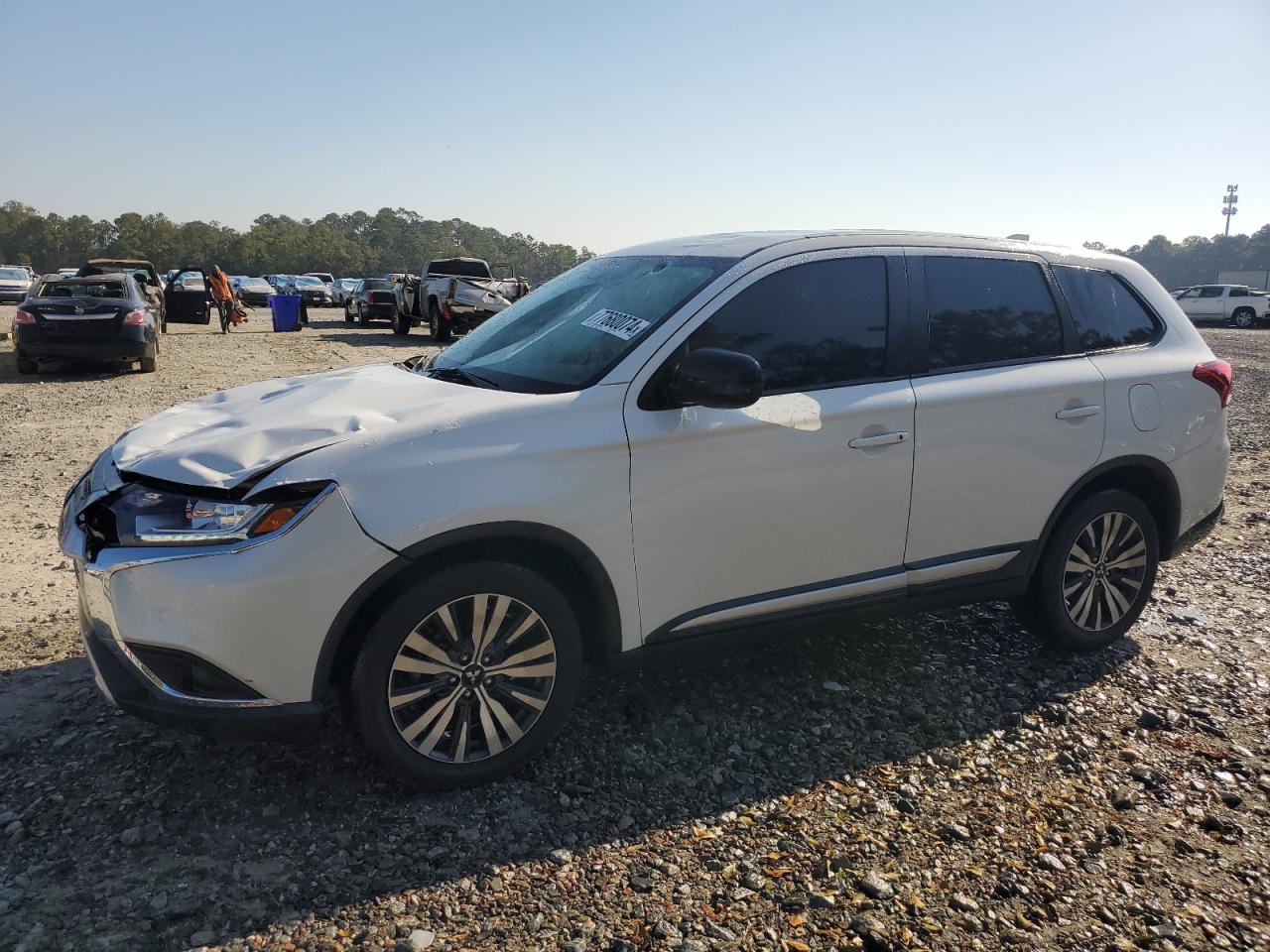 2019 Mitsubishi Outlander Es VIN: JA4AD2A37KZ048326 Lot: 77680074