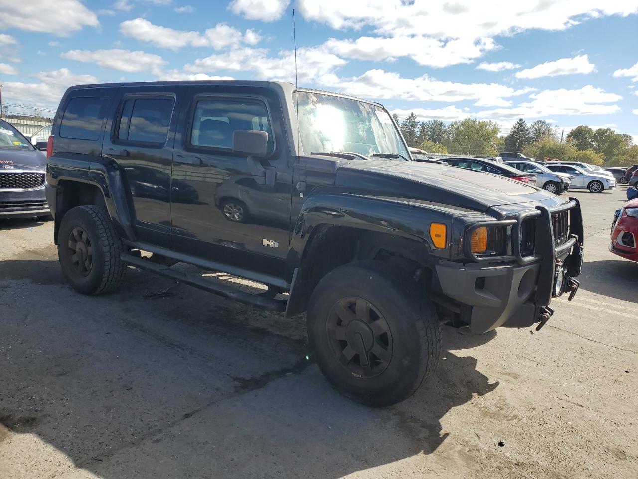 2007 Hummer H3 VIN: 5GTDN13E178239688 Lot: 76374244