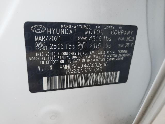 KMHL54JJ4MA032636 Hyundai Sonata  13