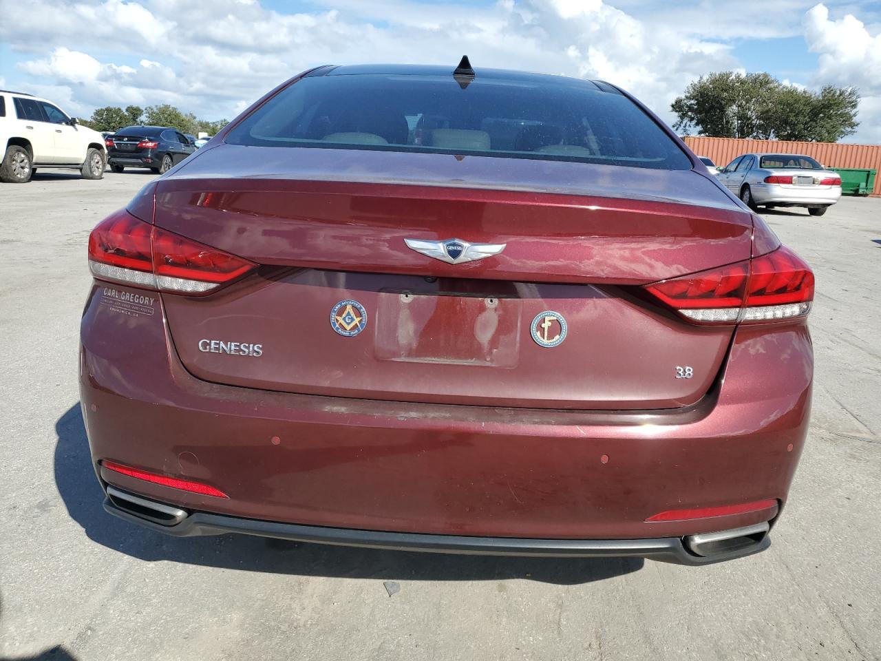 2015 Hyundai Genesis 3.8L VIN: KMHGN4JE0FU021171 Lot: 77229634