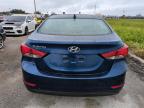 2015 Hyundai Elantra Se en Venta en Riverview, FL - Water/Flood