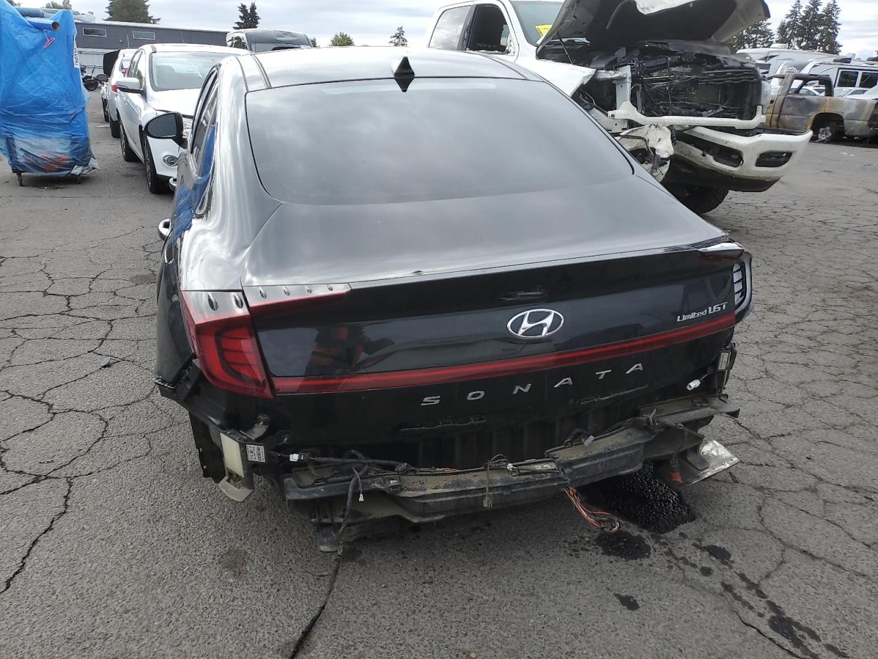 2022 Hyundai Sonata Limited VIN: KMHL34J2XNA232355 Lot: 75318884