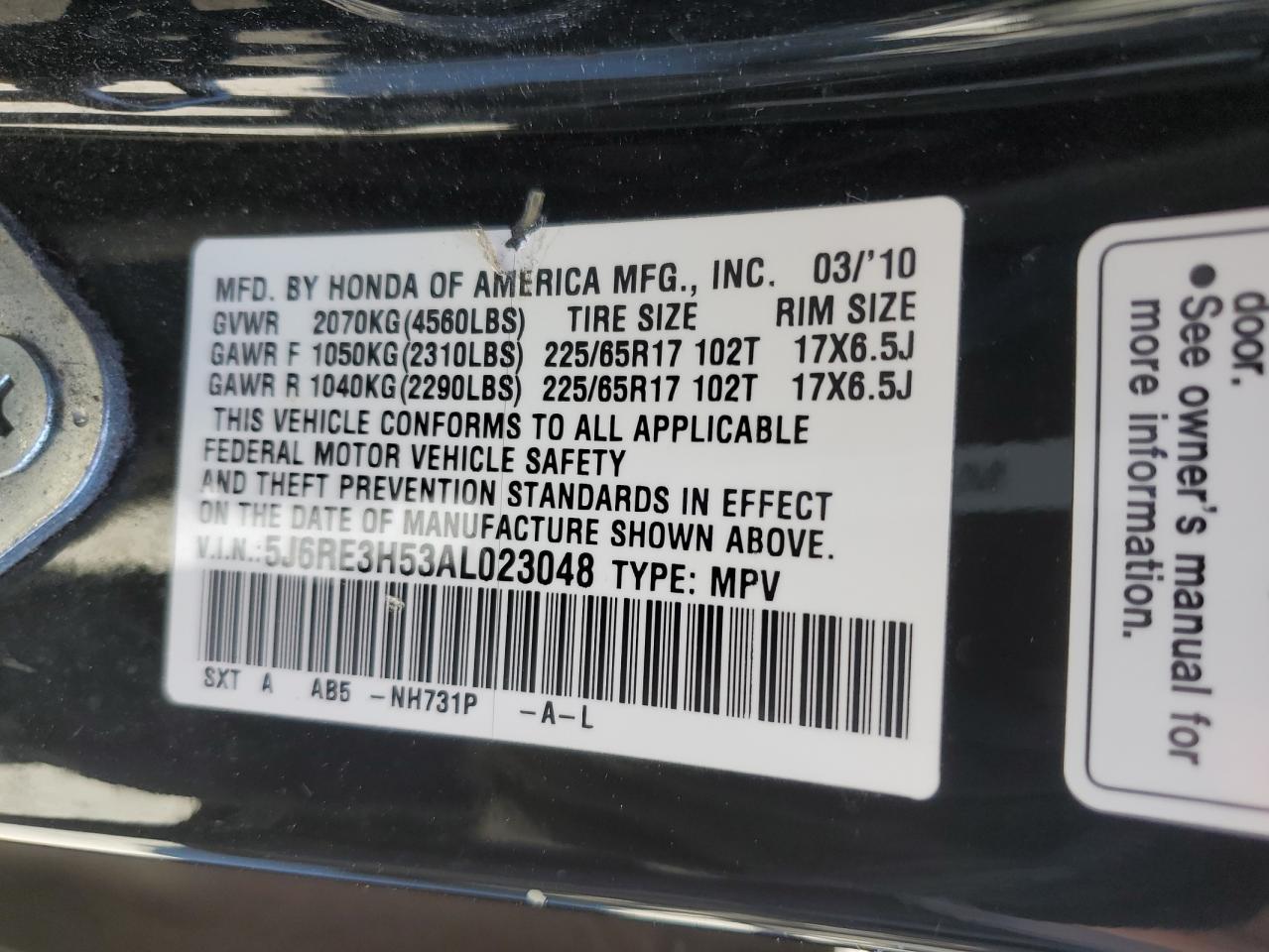 2010 Honda CR-V - Image 15