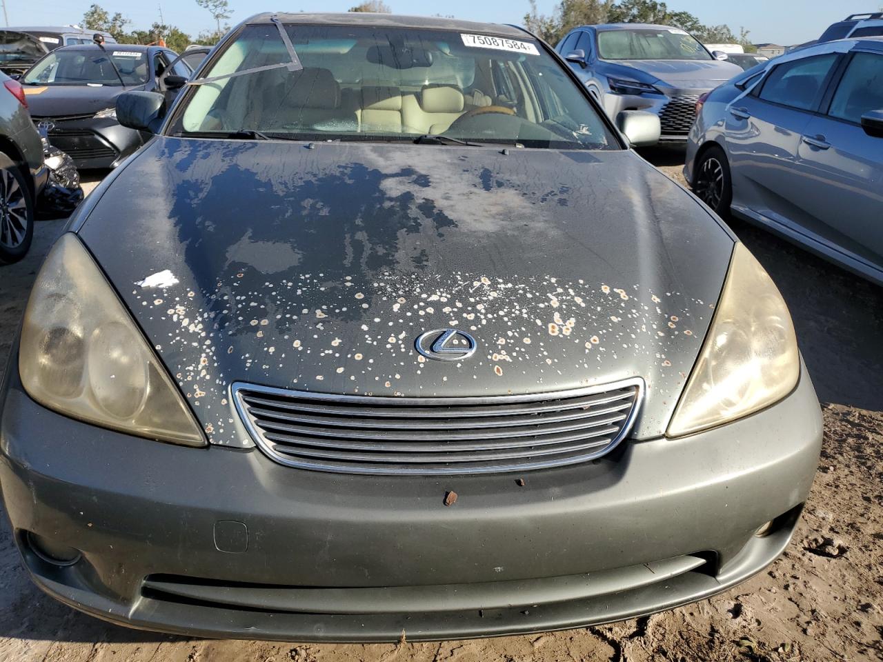 2005 Lexus Es 330 VIN: JTHBA30G555099640 Lot: 75087584