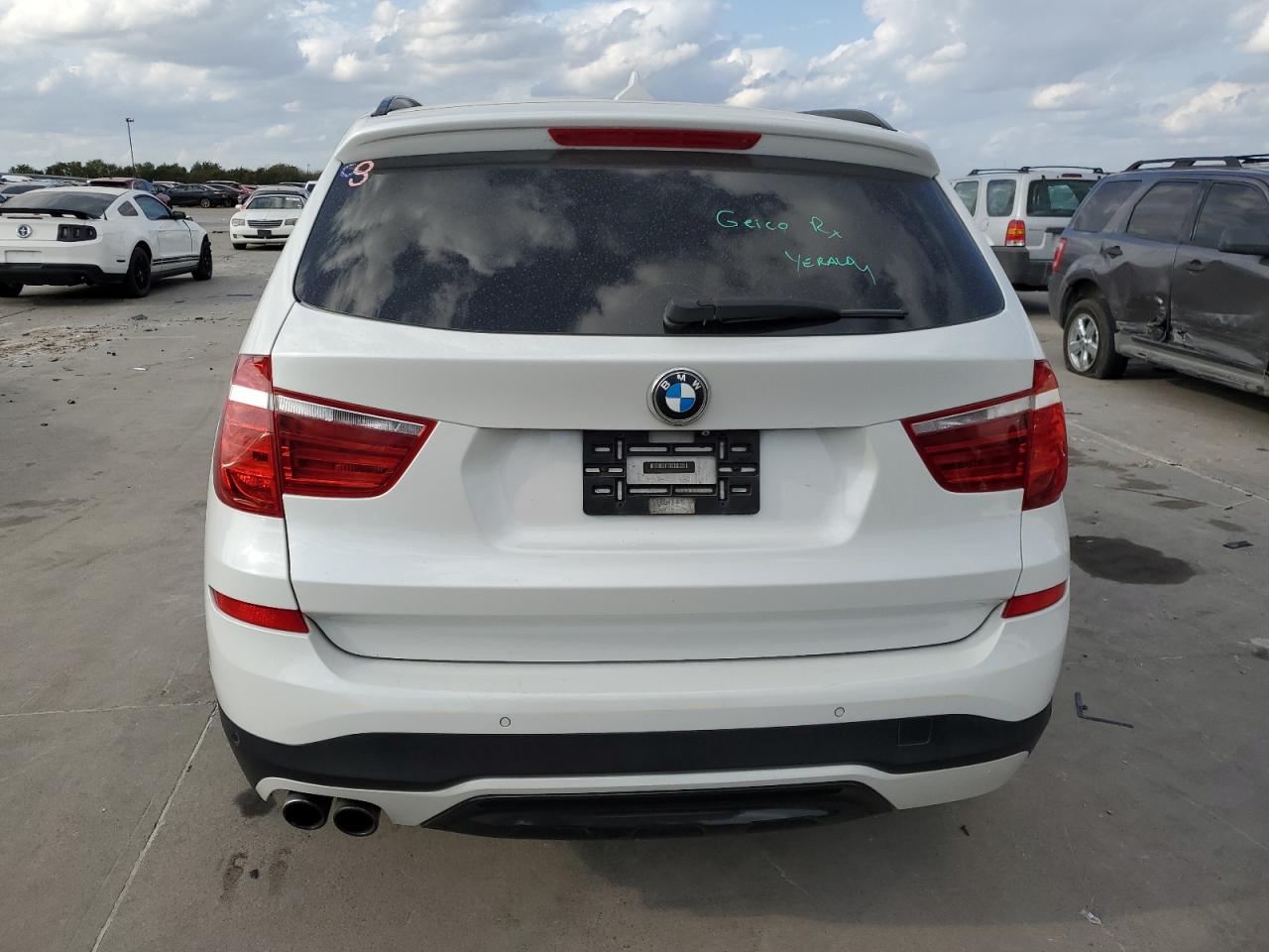 2016 BMW X3 xDrive35I VIN: 5UXWX7C57G0K35977 Lot: 78843864