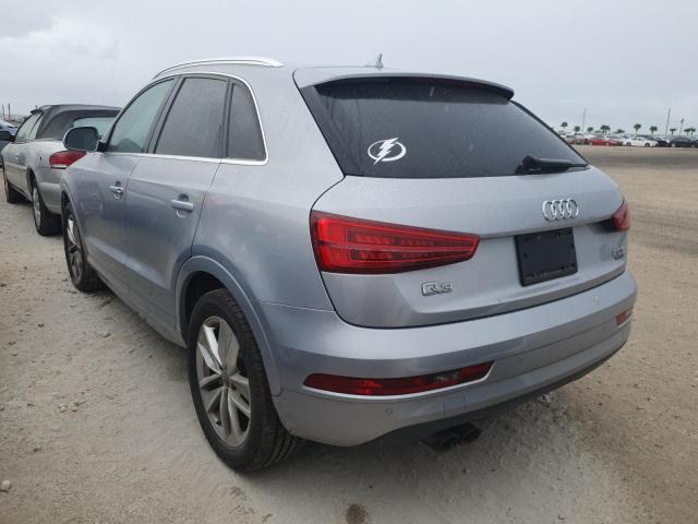  AUDI Q3 2016 Srebrny