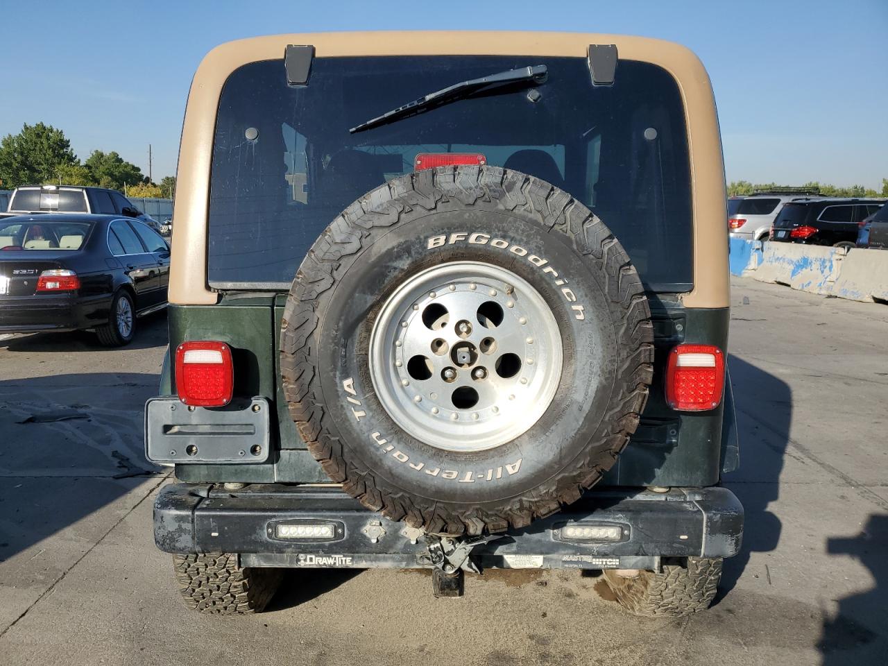 1997 Jeep Wrangler / Tj Sahara VIN: 1J4FY49S3VP518448 Lot: 72452834