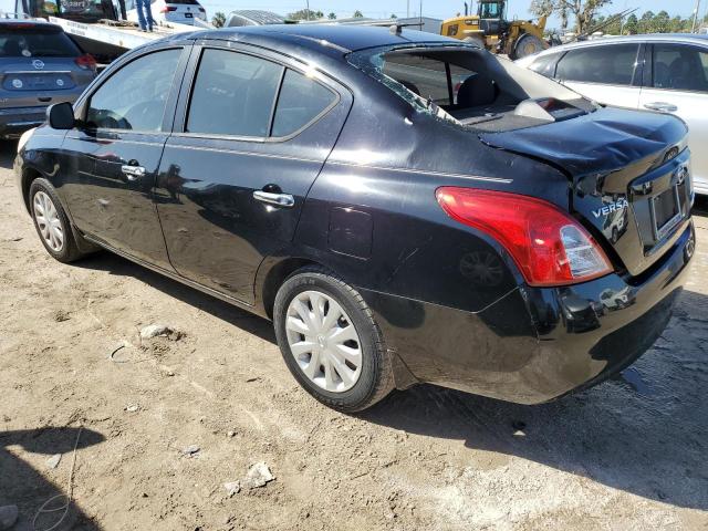  NISSAN VERSA 2012 Black