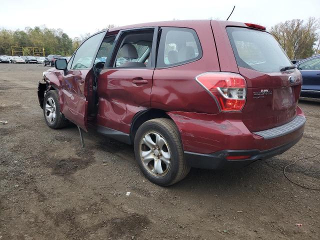  SUBARU FORESTER 2014 Бургунди