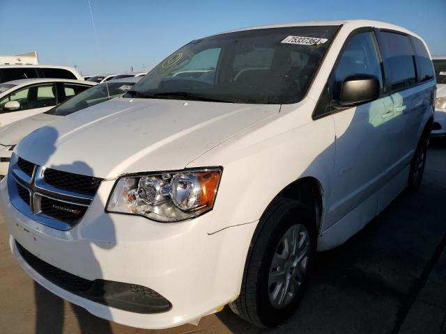 2017 Dodge Grand Caravan Se за продажба в Grand Prairie, TX - Side